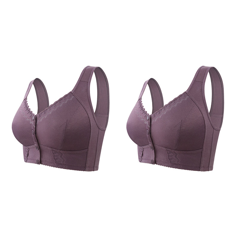 Front Closure Breathable Bra