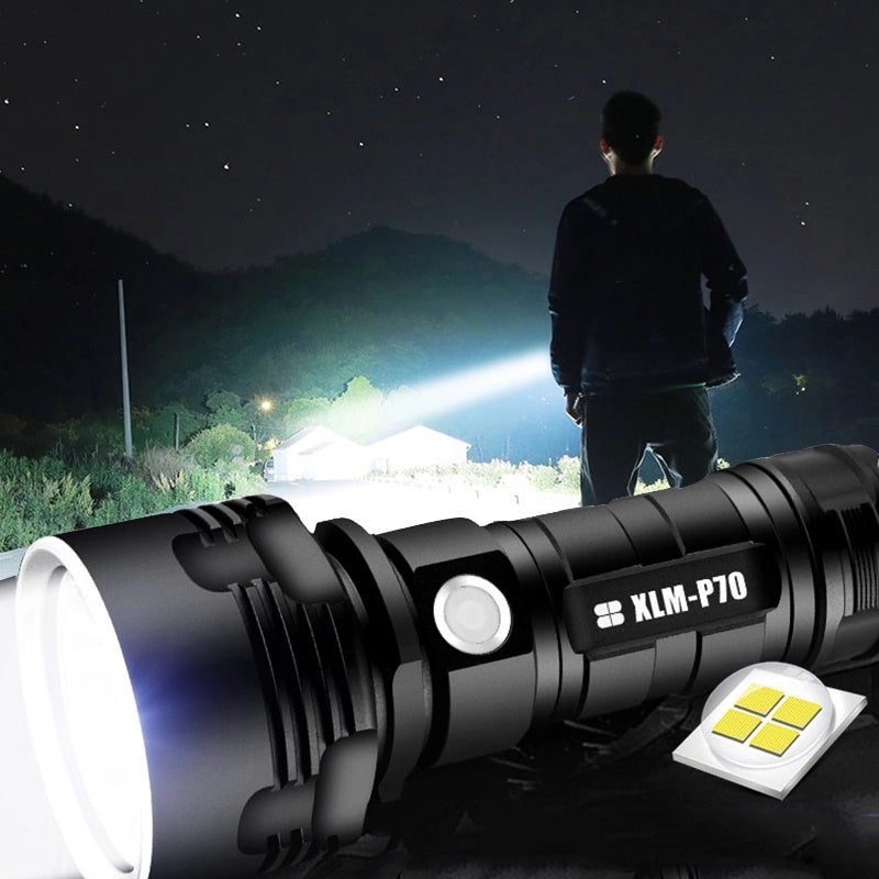 30000-5000 Lumen High Power LED Waterproof Flash Light