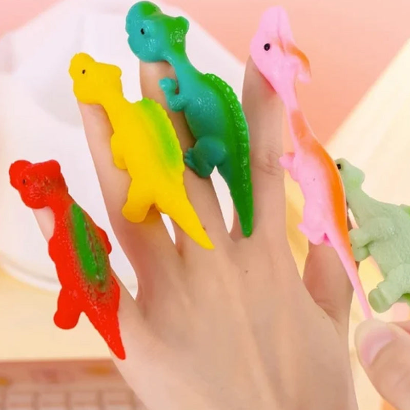 Slingshot Dinosaur Toys (10PCS, Random Color)