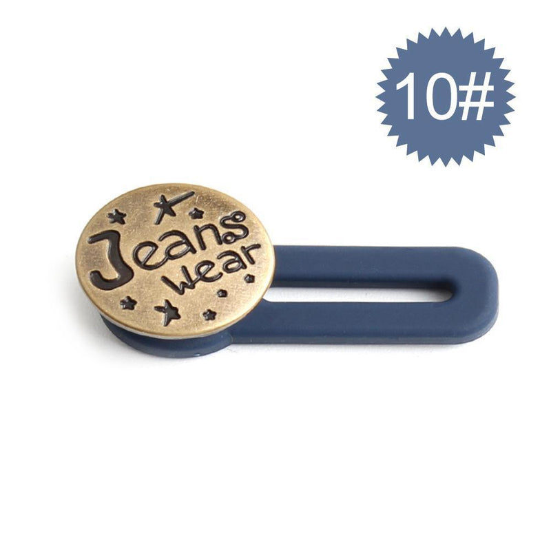 Jeans Retractable Buttons Extension Buckle