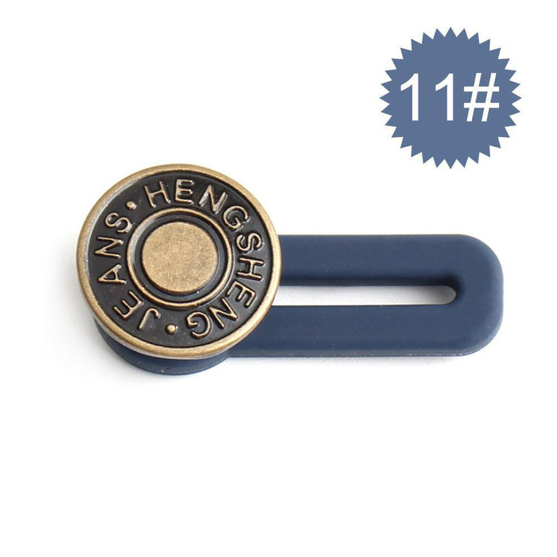 Jeans Retractable Buttons Extension Buckle