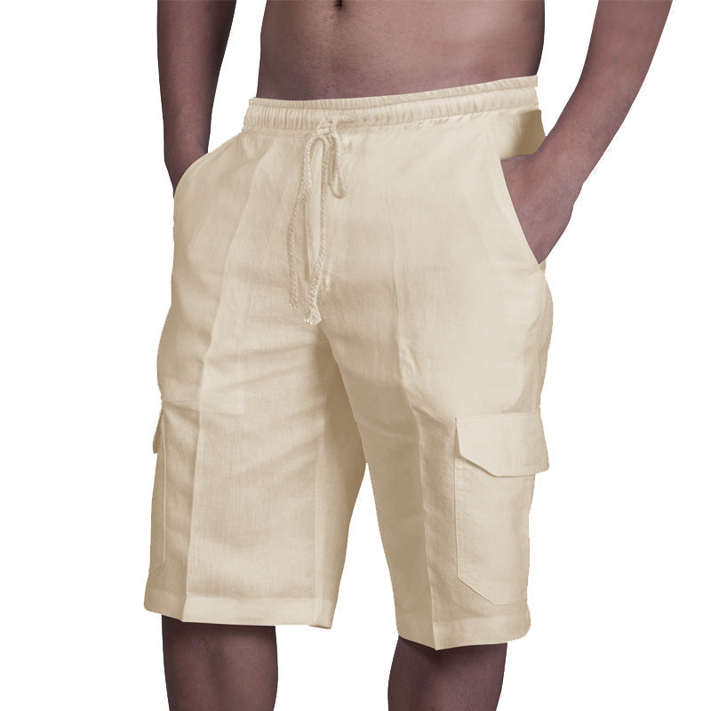 Men's Casual Linen Shorts