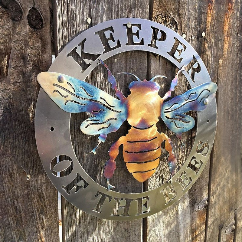 Keeper of the Bees Metal Art