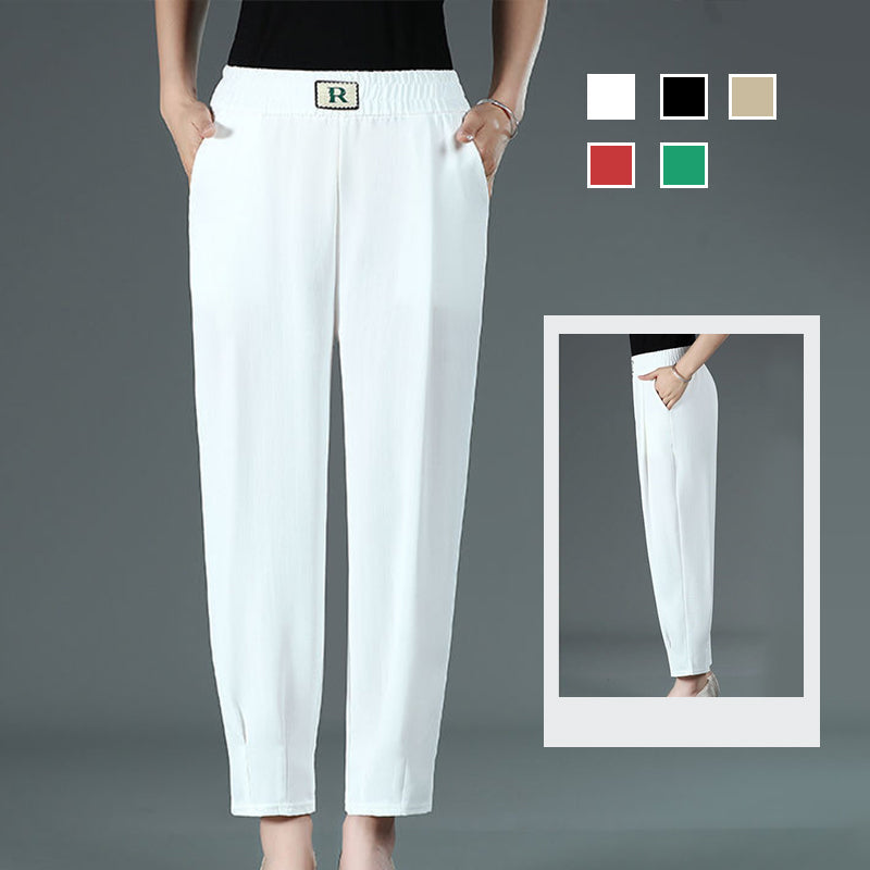 Ice Silk Harem Pants For Women