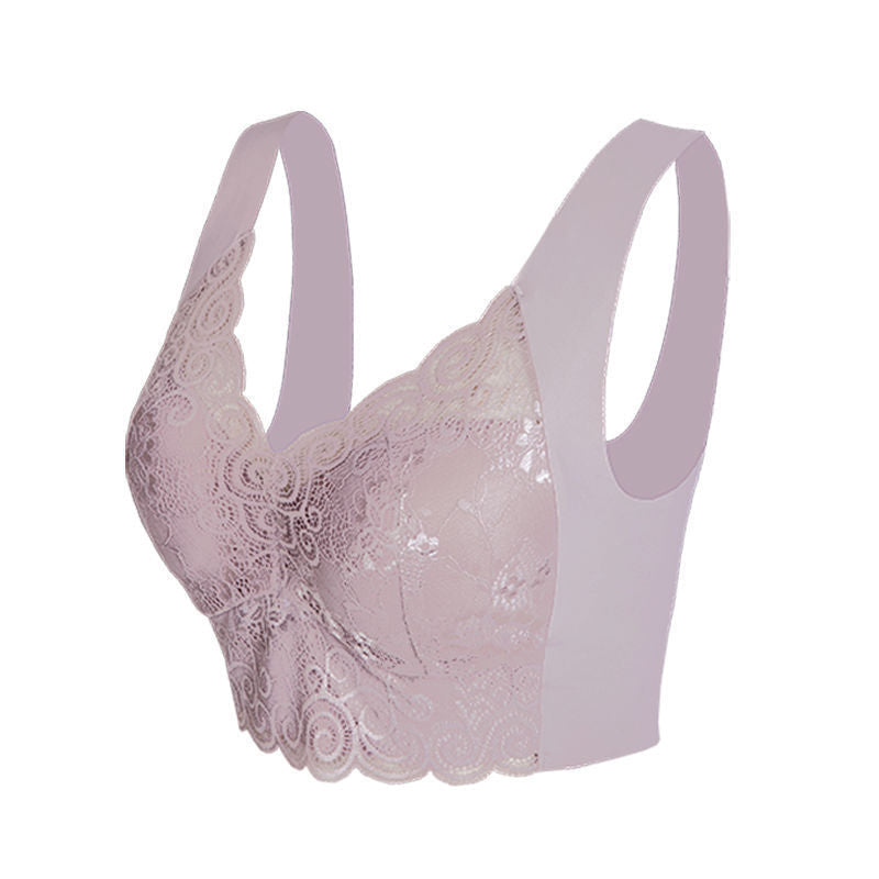 Wireless Push-up Bra In Lace