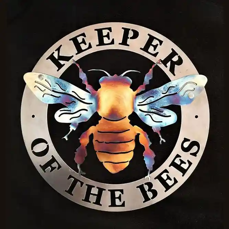 Keeper of the Bees Metal Art