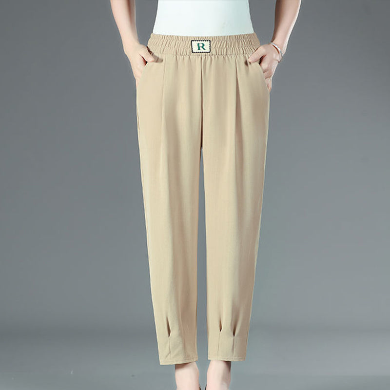 Ice Silk Harem Pants For Women