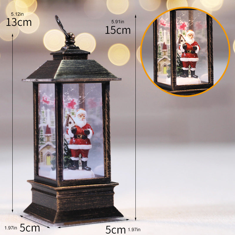 LED Lighted Christmas Lantern