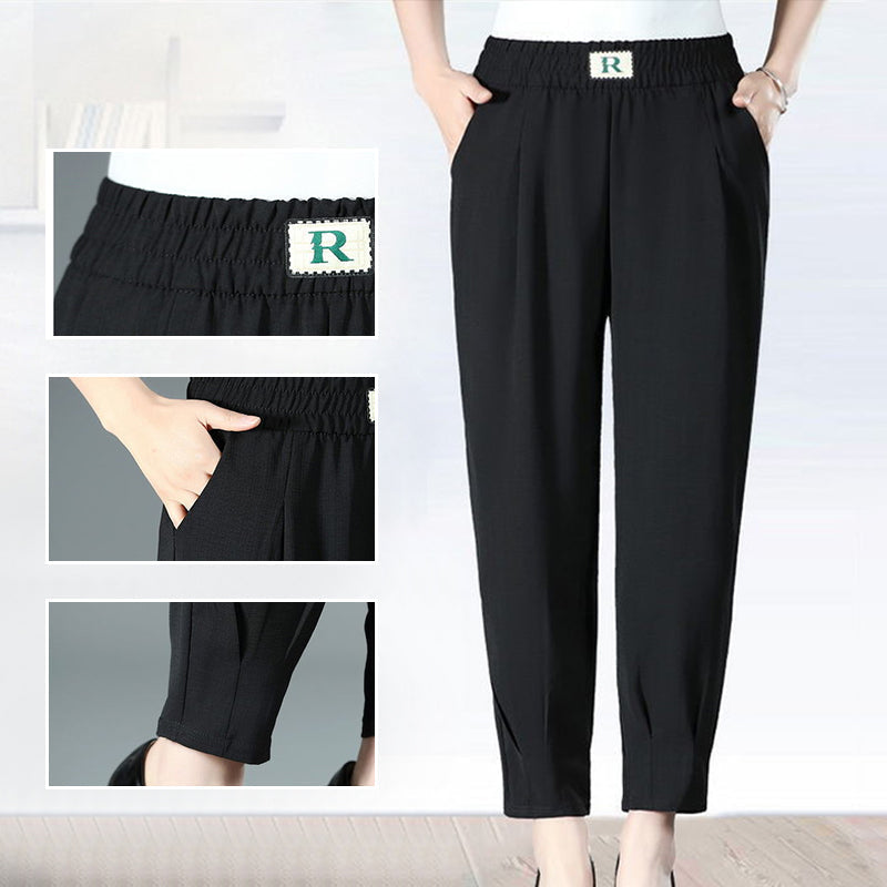 Ice Silk Harem Pants For Women