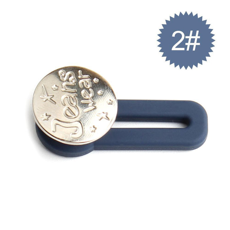 Jeans Retractable Buttons Extension Buckle