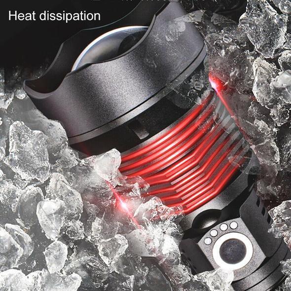 30000-5000 Lumen High Power LED Waterproof Flash Light