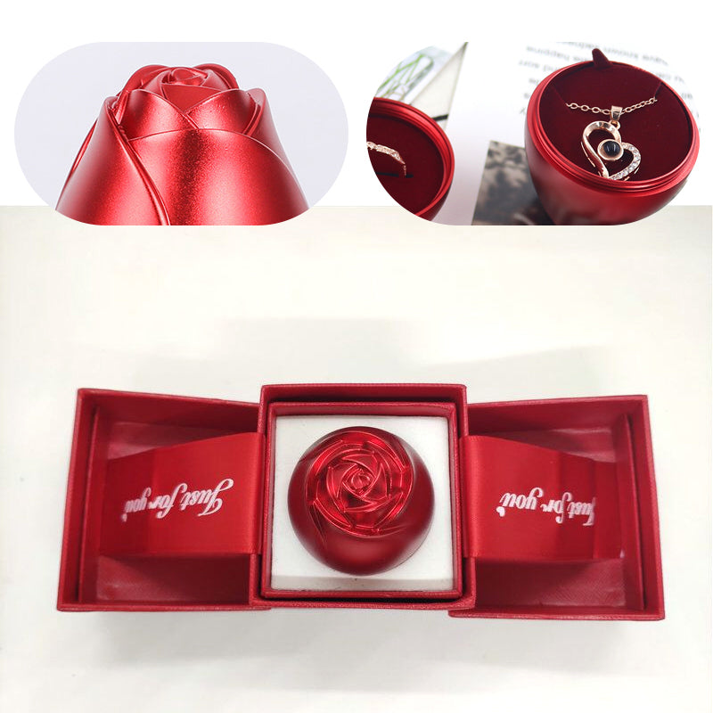 Rose Jewelry Gift Box