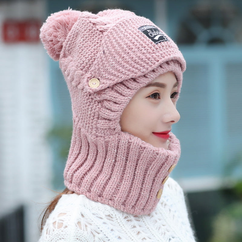 Knitted Hat with Ear Protectors