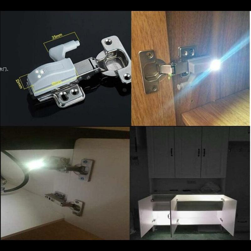 Hinge LED Sensor Light For Kitchen Bedroom(10 pcs)