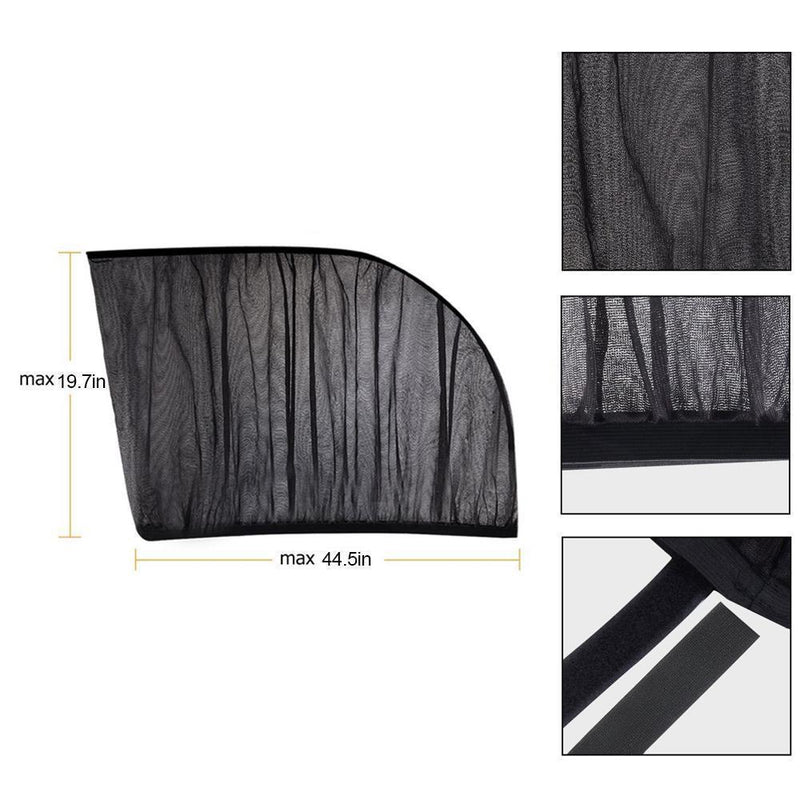 Car Side Window Shade (2 pcs)