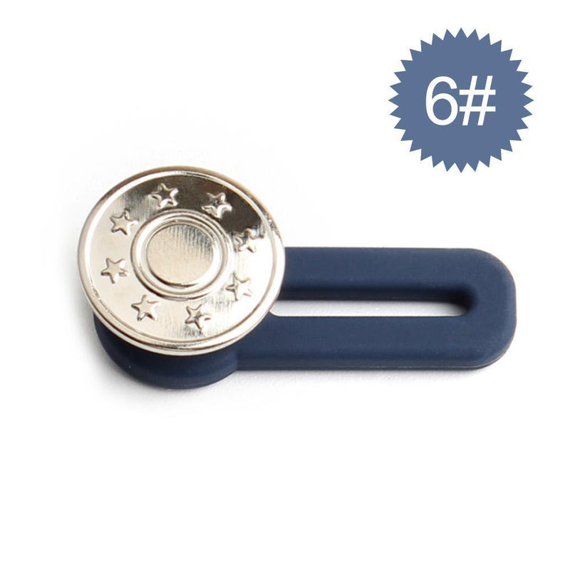 Jeans Retractable Buttons Extension Buckle