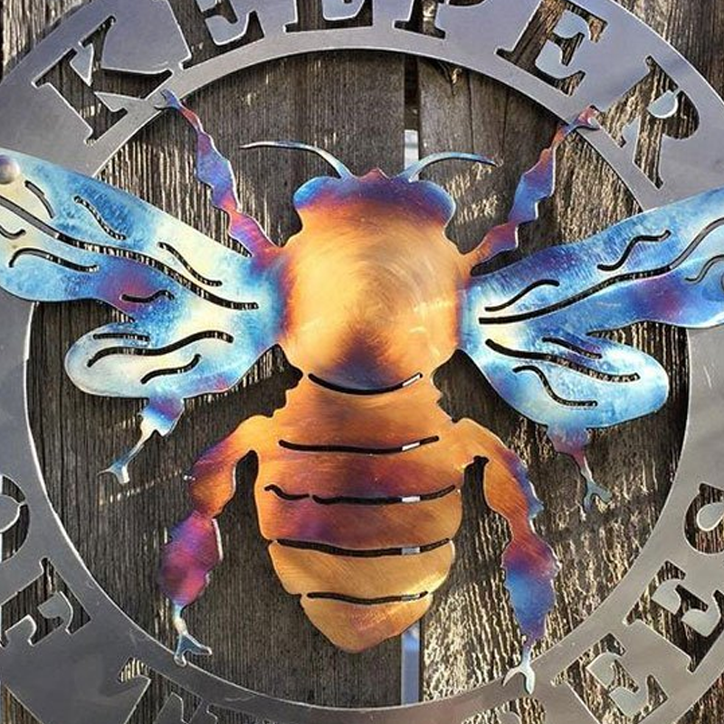 Keeper of the Bees Metal Art