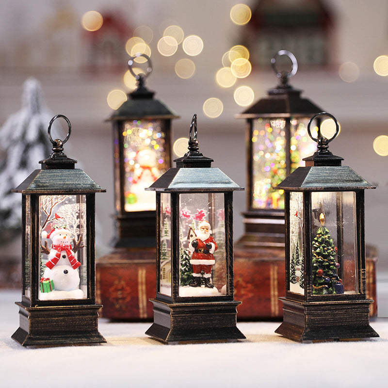 LED Lighted Christmas Lantern