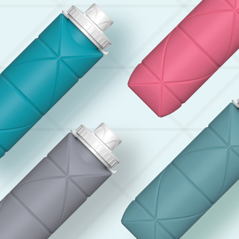 Silicone Foldable Water Bottle