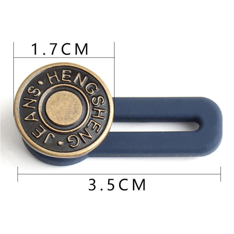 Jeans Retractable Buttons Extension Buckle