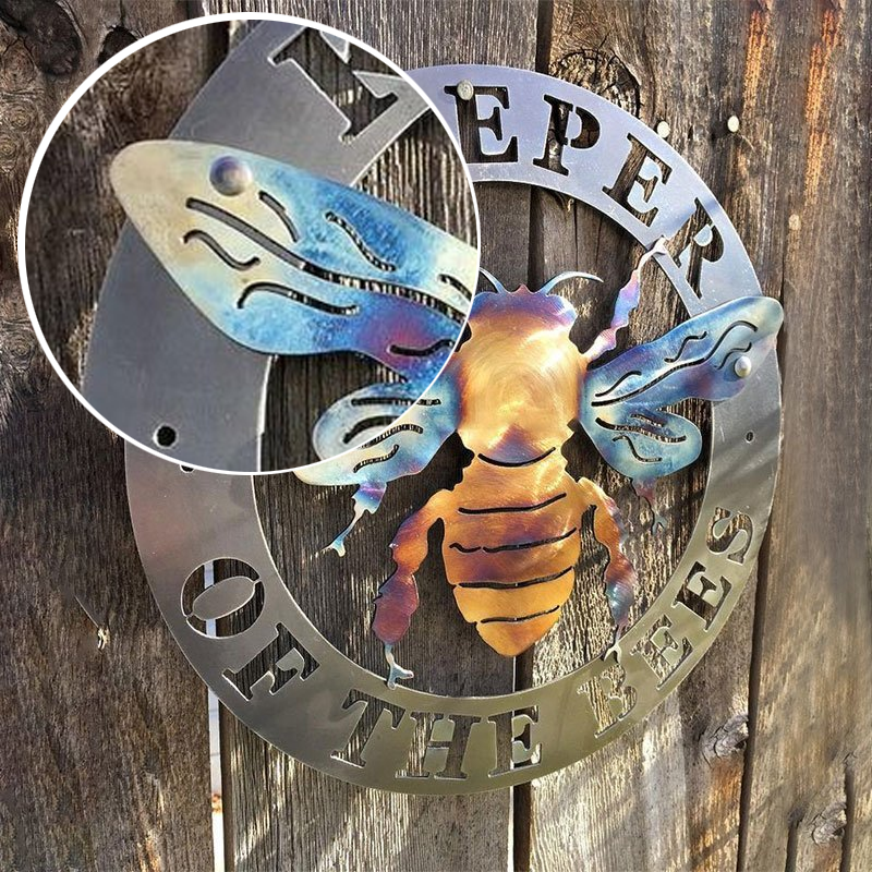 Keeper of the Bees Metal Art