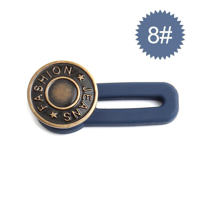 Jeans Retractable Buttons Extension Buckle