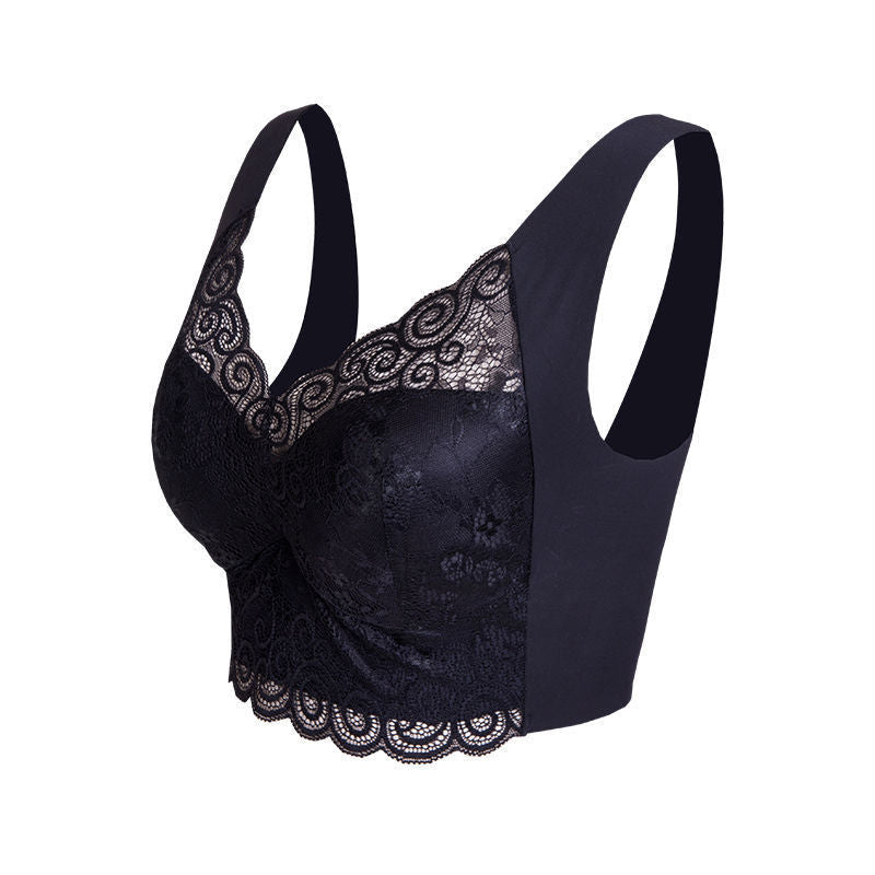 Wireless Push-up Bra In Lace