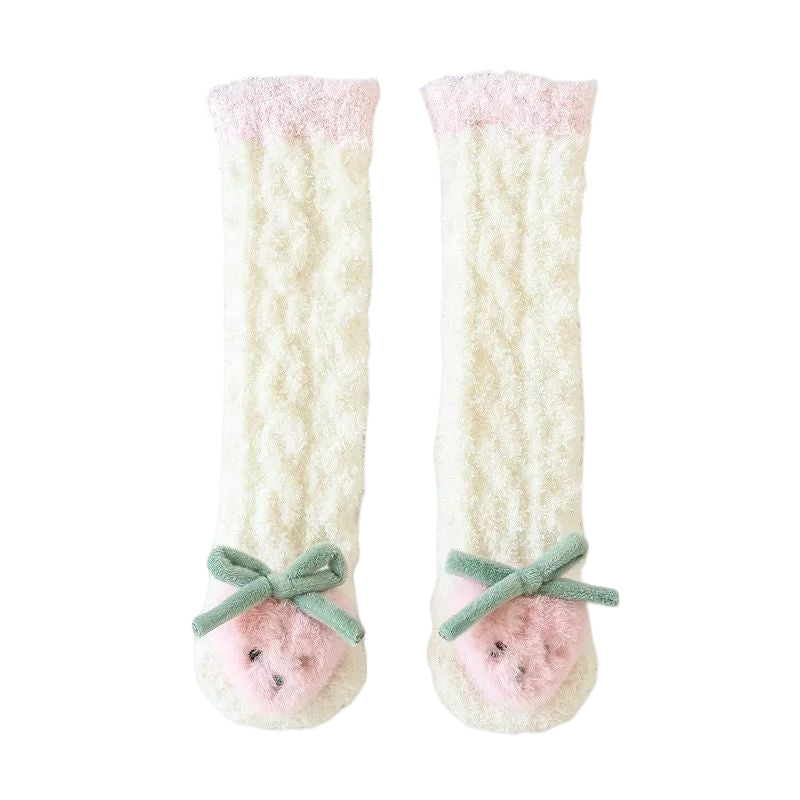 🎁3D Baby Winter Fluffy Fuzzy Slipper Socks